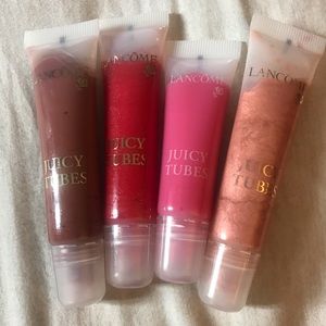 4 Unused Lancomé Juicy Tubes